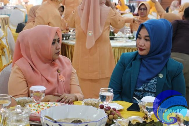 Ketua TP PKK Selayar Hadiri Pengukuhan Pengurus Dharma Wanita Persatuan Kemenag Masa Bakti 2019-2024