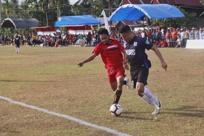 Laga Perdana Tim Sepak Bola Selayar, Takluk 2-0 Dari Kabupaten Maros
