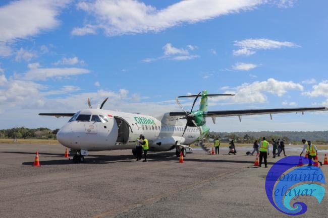 Maskapai Citilink Hari Ini Terbang Perdana ke Bandara H. Aroeppala Selayar