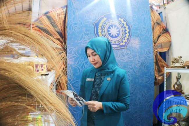 TP PKK Selayar Pamerkan Produk Unggulan Daerah, di Mall Panakukang Makassar
