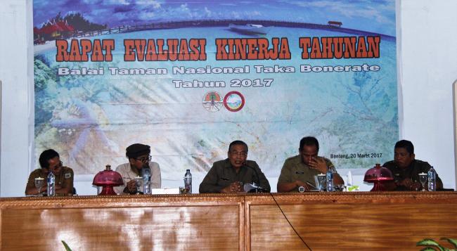 Balai TN Taka Bonerate Gelar Rapat Kinerja Tahunan