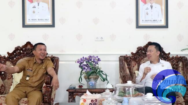 Bupati Basli Ali Harap Kunjungan BPK Jadi Motivasi Untuk Lebih Baik Lagi