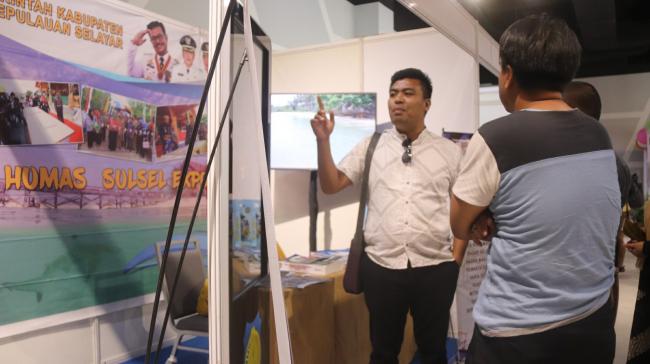 Humas Sulsel Expo 2018 Resmi Dibuka, Selayar Andalkan Anjungan Informasi 