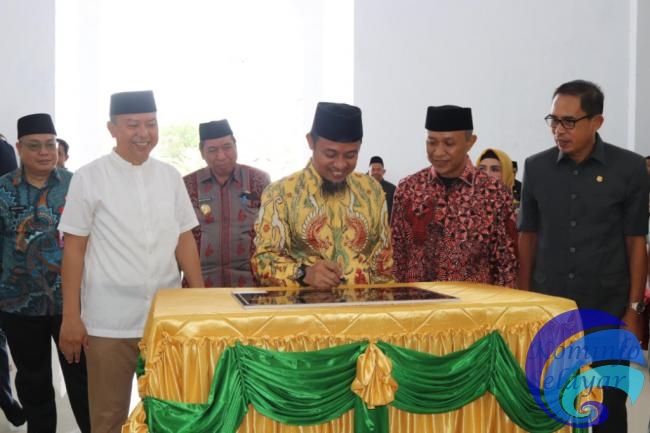 Peresmian Mesjid Rahmatan Lil Alamin, Gubernur Sulsel Ajak Masyarakat Memakmurkan Mesjid