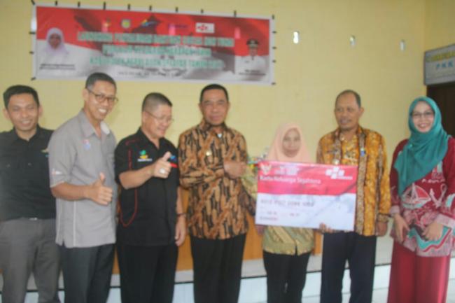Wakil Bupati Launching Penyaluran Bantuan Sosial Nontunai PKH Kabupaten Kepulauan Selayar