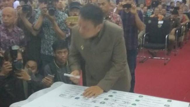 Bupati Kep. Selayar Teken Komitmen Bersama Pemberantasan Korupsi Terintegrasi