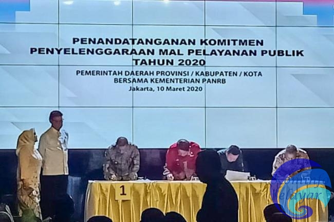 Bupati Kepulauan Selayar Teken Pernyataan Komitmen Penyelenggaraan MPP