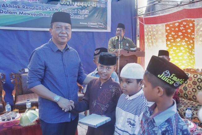 Bupati Kepulauan Selayar Hadiri Maulid Nabi Muhammad SAW di Desa Onto, Ini Pesannya 
