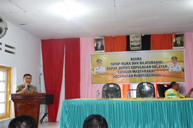 Bupati Kepulauan Selayar Minta Agar Pro Aktif Memberikan Data Yang Benar dan Akurat