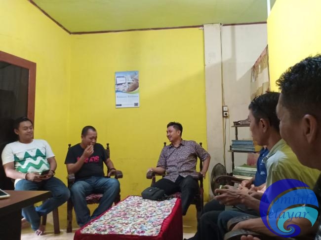 Kapolres Kepulauan Selayar silaturahmi ke Kantor Pewarta Selayar, Ajak Media Berdakwah