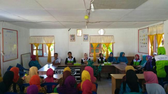 Wakil Ketua FKS Kepulauan Selayar Melakukan Pembinaan Kabupaten Sehat di Desa Tambolongan