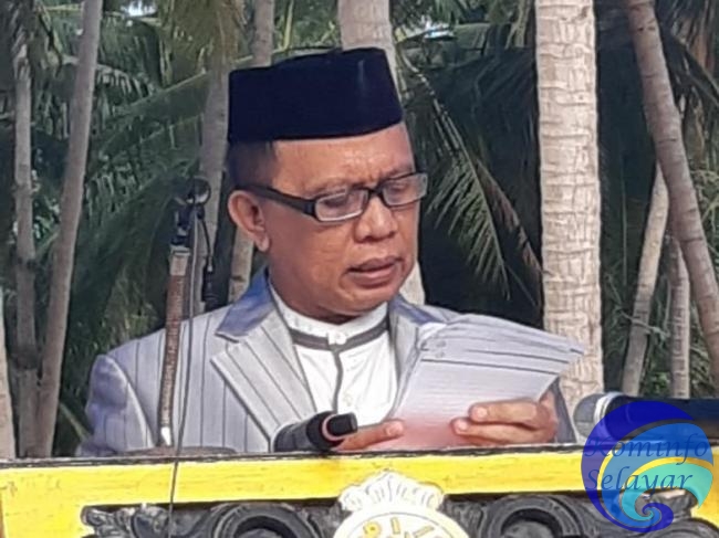 Khatib di Kecamatan Buki, Sekda Selayar Sampaikan Pengorbanan Nabi Ibrahim AS