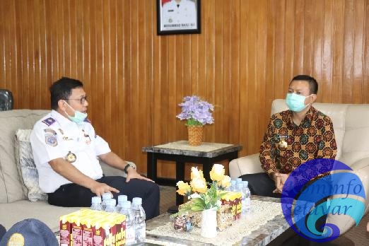 Silaturrahim dengan Bupati, Ini Tujuan Kepala Otoritas Bandara Berkunjung ke Selayar