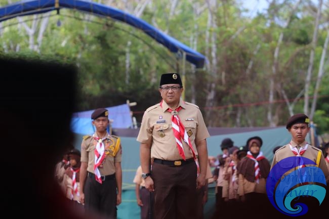 Kajari Selayar Sebut Anggota Pramuka Dituntut Bisa Mandiri dan Punya Sifat Kepemimpinan