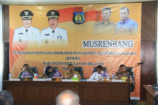Bappelitbangda Kepulauan Selayar Gelar Musrenbang Perubahan RPJMD