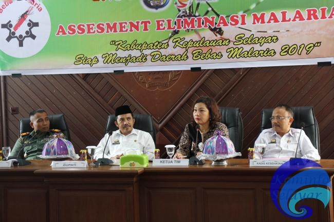 Asisten Ekbangkes Sambut Kedatangan Tim Assessment Eliminasi Malaria dari Kemenkes RI