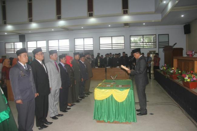 Lantik 11 Pejabat Struktural Eselon II, Ini Pesan Bupati Kepulauan Selayar