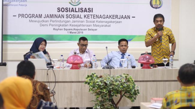 Buka Sosialisasi Jaminan Sosial Ketenagakerjaan, Ini Sambutan Asisten Administrasi 