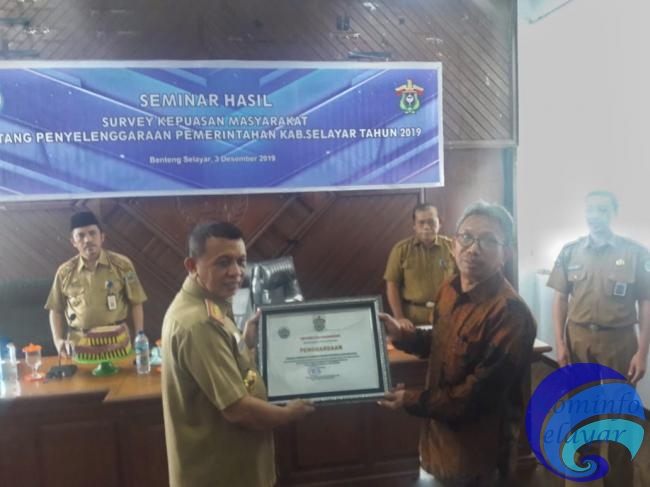 Pemkab Kepulauan Selayar Kembali Raih Penghargaan dari Unhas, Penghargaan ke-34 Sepanjang Pemerintahan BAZ
