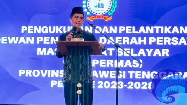 Sambutan Wabup pada Pengukuhan Permas Sultra Provokasi Gubernur untuk Berkunjung ke Selayar