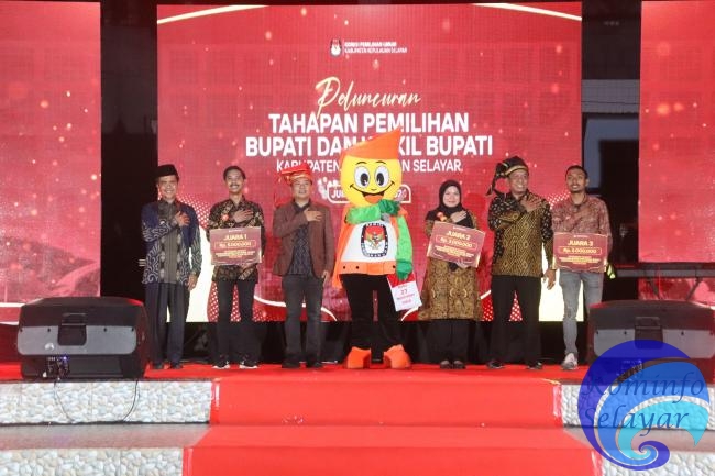 Peluncuran Tahapan Pemilihan Bupati dan Wakil Bupati KepulauanSelayar 2024