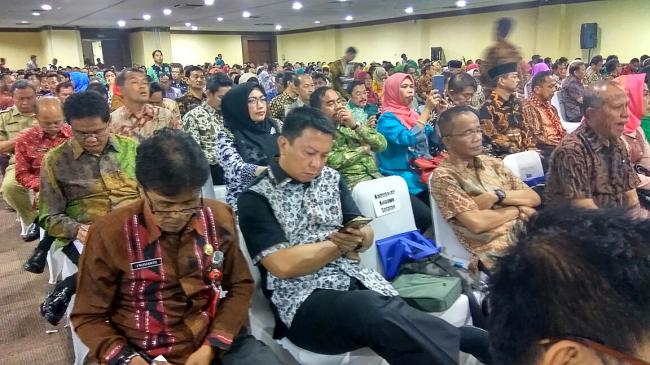 Bupati Kep. Selayar Hadiri Acara Penyerahan Hasil Evaluasi Kinerja Instansi Kabupaten/Kota