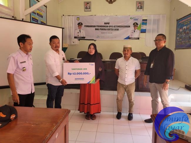 BPJSTK Kepulauan Selayar Sosialisasi Program JKK dan JKM di Bontomanai