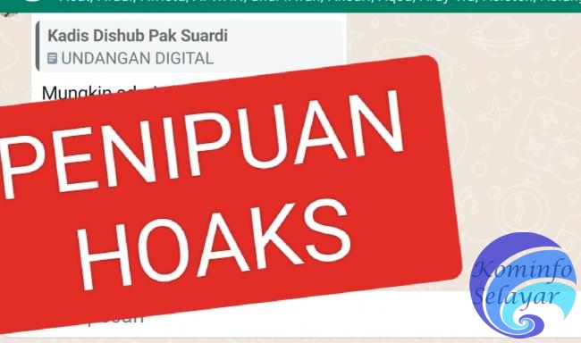 Aplikasi Undangan Ramai Beredar Di Selayar, Kominfo Imbau Tidak diKlik, Itu Penipuan!