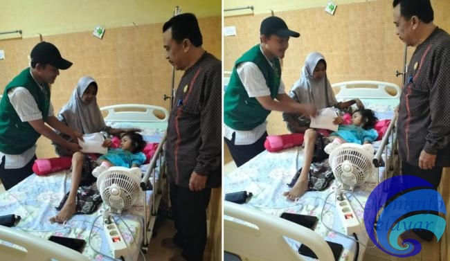 Setelah Open Donasi, Baznas Selayar Bantu Pengobatan Dewi Sarmita