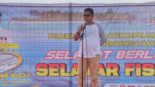 Selayar Fishing Competitions 2018, Kadispar Selayar Lepas 53 Tim Pemancing