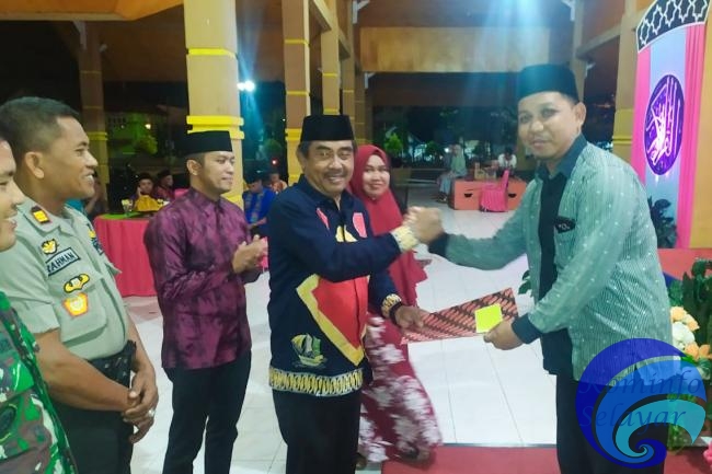 Resmi Ditutup, Kelurahan Benteng Selatan Juara Umum MTQ Tingkat Kecamatan Benteng