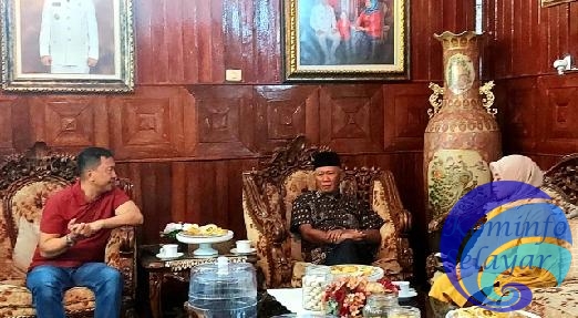 Datu Luwu Silaturrahim dengan Bupati Kepulauan Selayar