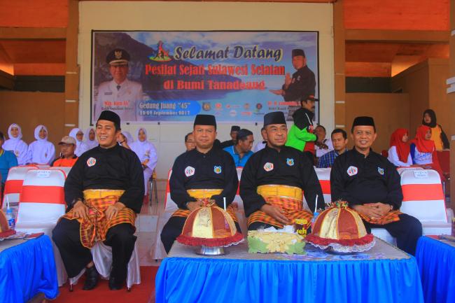 Bupati Kepulauan Selayar Buka Pra Porda XVI Pencak Silat Tingkat Provinsi Sulawesi Selatan 