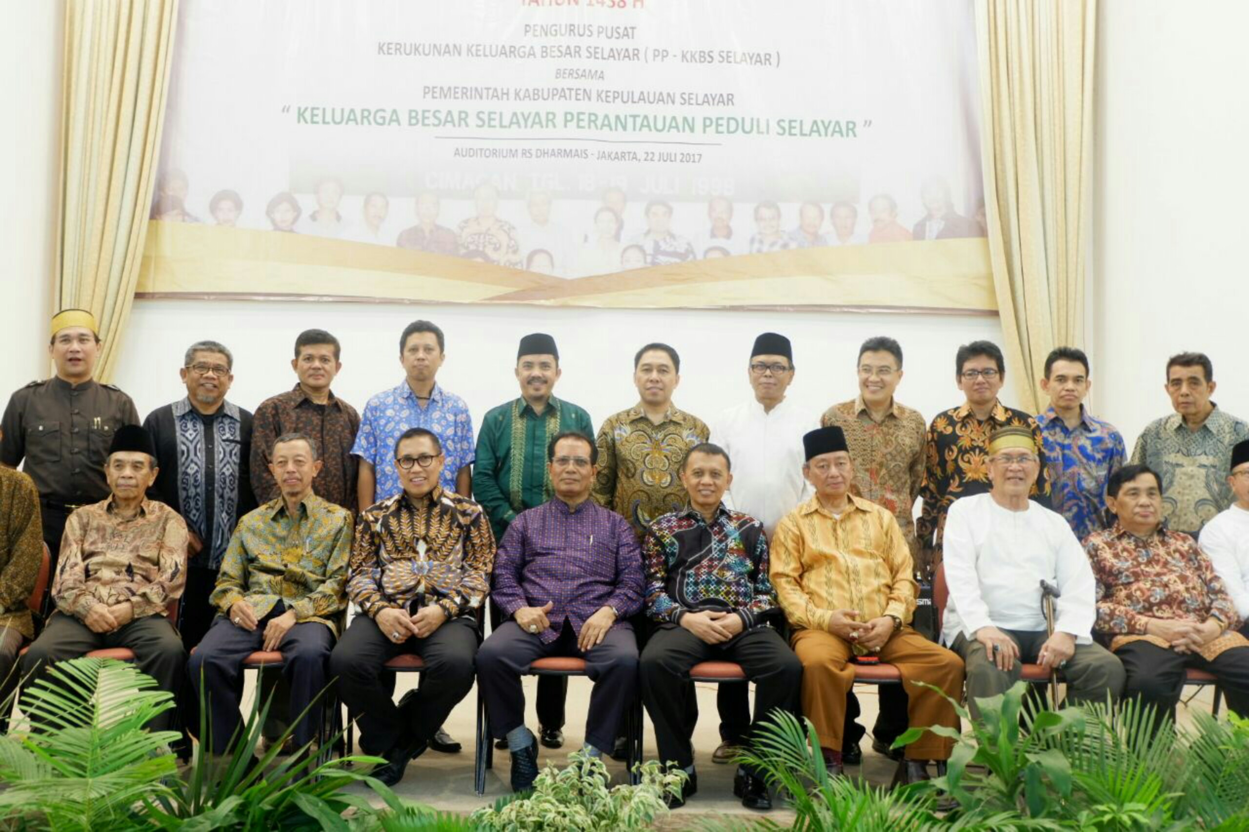 Hadiri Halalbihalal KKBS Jakarta, Begini Sambutan Sekda Kabupaten Kepulauan Selayar