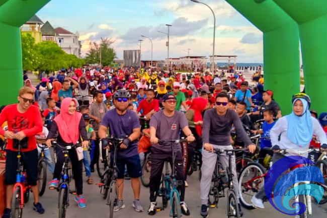 Muh. Rapsel Ali Gowes Bareng Masyarakat Kepulauan Selayar