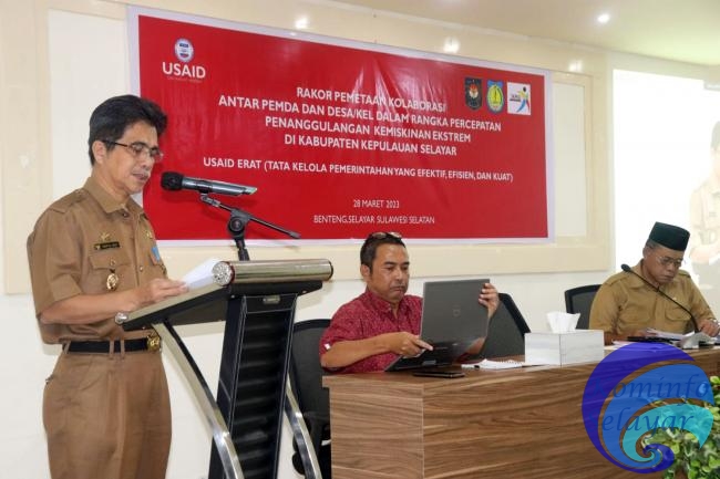 TKPKD Kerja sama USAID Erat Rakor Bahas Penanganan Kemiskinan Ekstrim di Selayar
