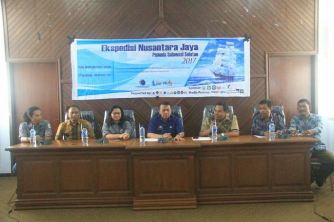Sekda Kepulauan Selayar Sambut Kedatangan Tim ENJ