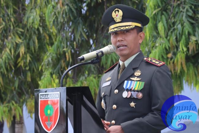 HUT  ke-79 TNI, Dandim 1415 Selayar Apresiasi Pemerintah Daerah atas kerja sama dan Dukungannya