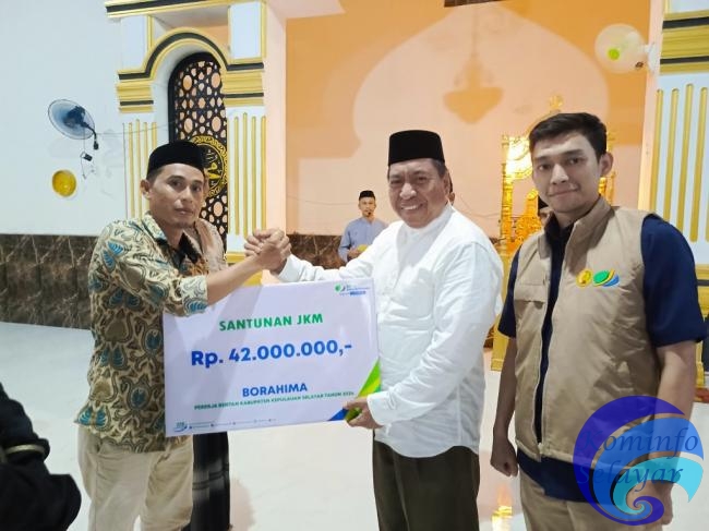 Dua Warga Kecamatan Pasimasunggu Terima Santunan JKM BPJS Ketenagakerjaan