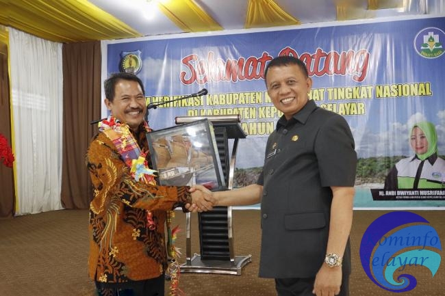 Sekda Selayar Sambut Kedatangan Tim Verifikasi Nasional Kabupaten Sehat