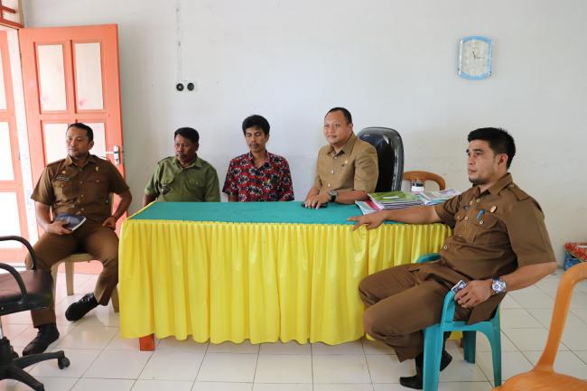 Dimediasi Melalui Dinas PMD, Akhirnya Kantor Desa Pamatata Dibuka Kembali 