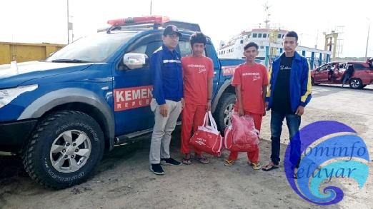 Dinsos Selayar Pulangkan Dua Nelayan Tenggelam Asal Kajang Bulukumba