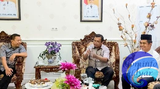 Basli Ali-Saiful Arif Sambut Kunjungan Silaturrhim Kelala BPK RI Perwakilan Sulsel