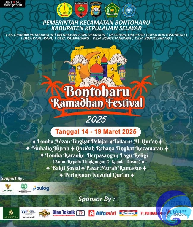 Ramadan 1446 H, Pemerintah Kecamatan Bontoharu Gelar Festival Ramadan 2025