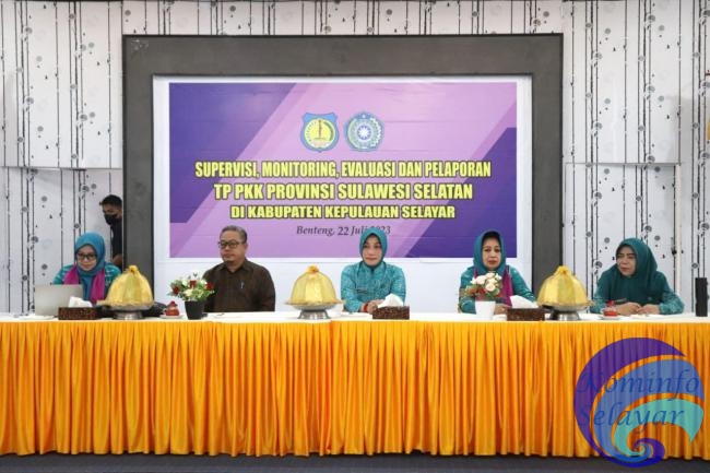 Dikunjungi Tim SMEP Sulsel, Sekda Selayar Sebut PKK Siap Dievaluasi