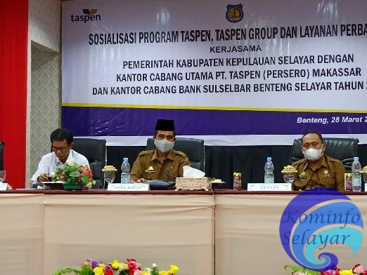Wabup Kepulauan Selayar Buka Sosialisasi Program dan Manfaat Taspen Group