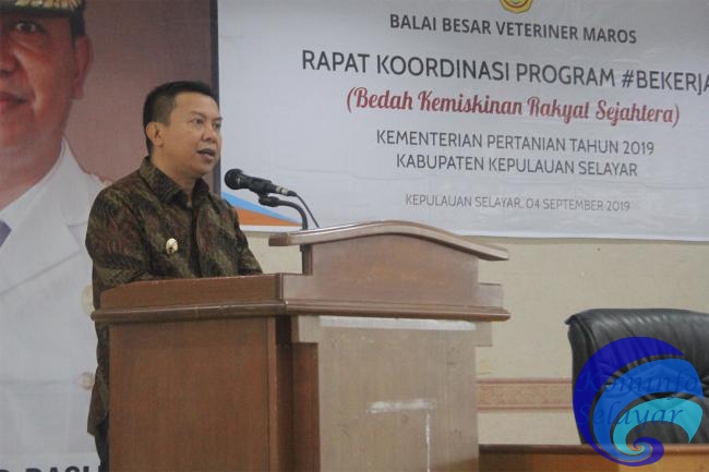 Bupati Kepulauan Selayar Buka Rakor Program BEKERJA