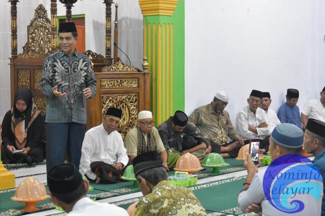 Wabup Kunker ke Desa Kahu-Kahu Pembinaan Masyarakat dan Maulid Nabi Muhammad SAW