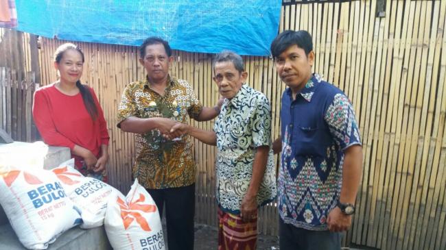 Kelurahan Benteng Salurkan Rastra Triwulan IV