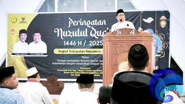 Peringatan Nuzulul Qur an 1446 H, Momentum Jadikan Selayar Daerah Qur ani